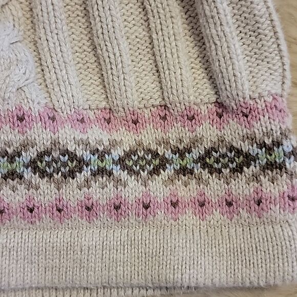 JILLIAN'S CLOSET IVORY FAIR ISLES LONG-SLEEVE SWEATER DRESS, SIZE 6X - Picture 11 of 12